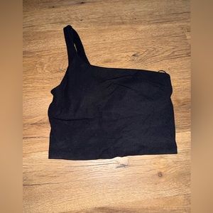 Lululemon one shoulder crop